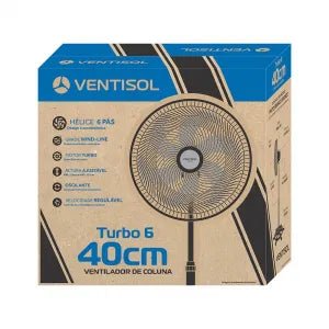 Ventilador de Coluna 40cm Preto127V - Imagem 6