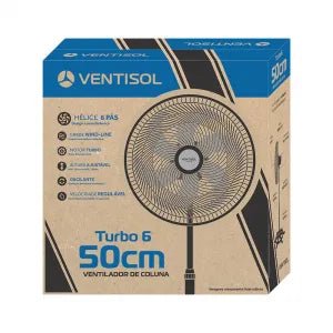 Ventilador de Coluna 50cm Vermelho 220V - Imagem 7