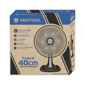 Ventilador de Mesa 40cm Azul 127V - Imagem 3