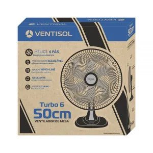 Ventilador de Mesa 50cm Azul 220V - Imagem 4