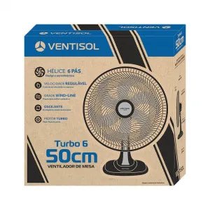Ventilador de Mesa 50cm Vermelho 220V - Imagem 4