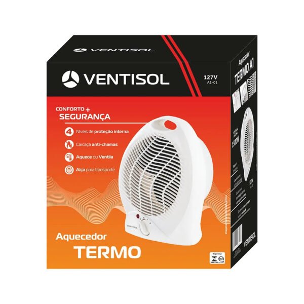 Aquecedor A1 Branco IMP. 127V - Imagem 6