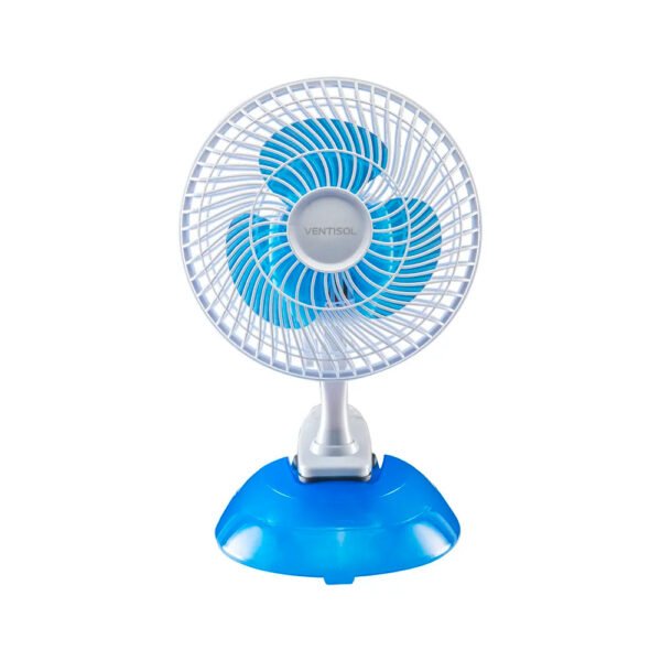 Micro Ventilador 20cm Branco/Azul 220V